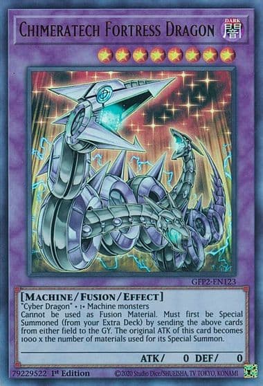 Chimeratech Fortress Dragon Ghosts From the Past: The 2nd Haunting Yu-Gi-Oh! card