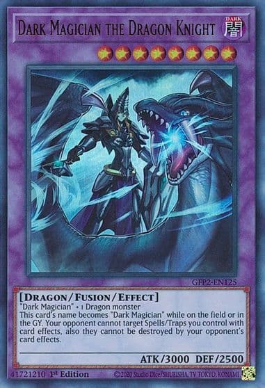 Dark Magician the Dragon Knight Ghosts From the Past: The 2nd Haunting Yu-Gi-Oh! card