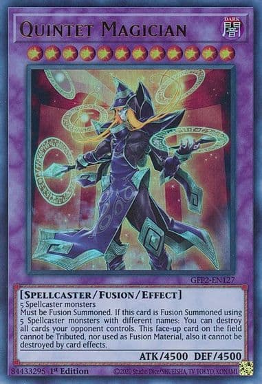 Quintet Magician Ghosts From the Past: The 2nd Haunting Yu-Gi-Oh! card