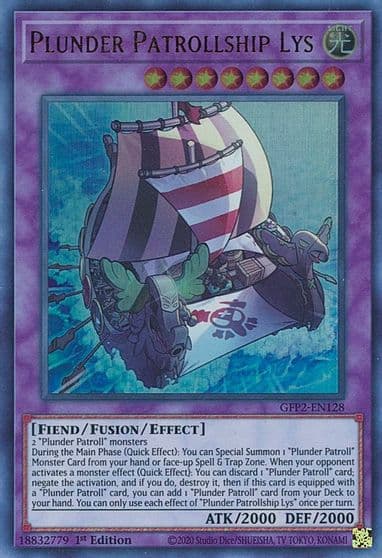 Plunder Patrollship Lys Ghosts From the Past: The 2nd Haunting Yu-Gi-Oh! card