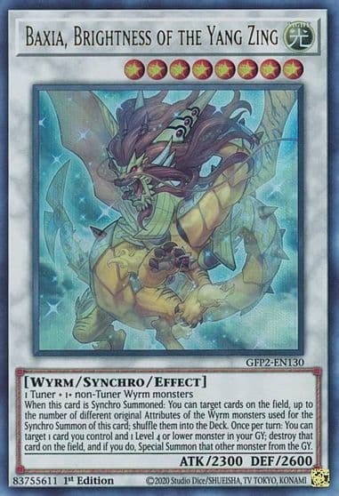 Baxia Brightness of the Yang Zing Ghosts From the Past: The 2nd Haunting Yu-Gi-Oh! card