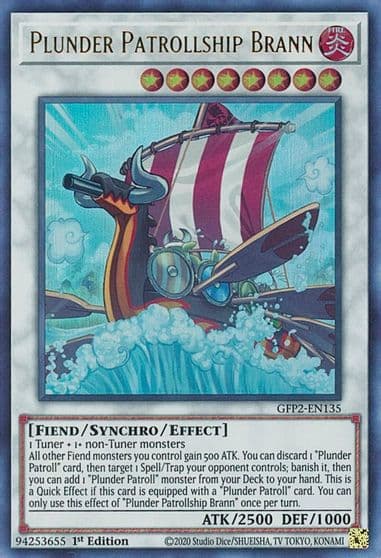 Plunder Patrollship Brann Ghosts From the Past: The 2nd Haunting Yu-Gi-Oh! card