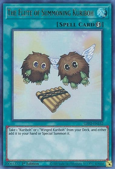 The Flute of Summoning Kuriboh Ghosts From the Past: The 2nd Haunting Yu-Gi-Oh! card