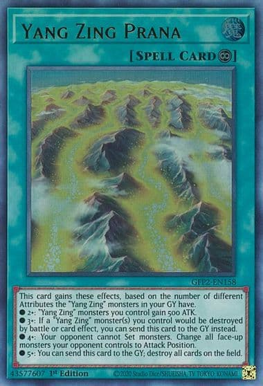 Yang Zing Prana Ghosts From the Past: The 2nd Haunting Yu-Gi-Oh! card