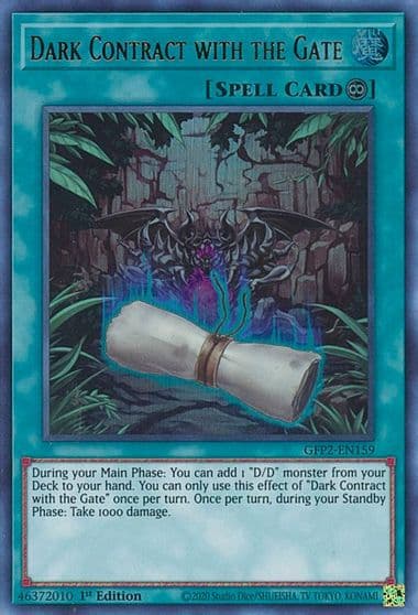 Dark Contract with the Gate Ghosts From the Past: The 2nd Haunting Yu-Gi-Oh! card