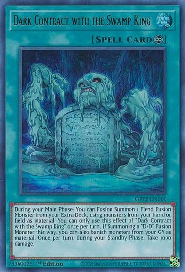 Dark Contract with the Swamp King Ghosts From the Past: The 2nd Haunting Yu-Gi-Oh! card