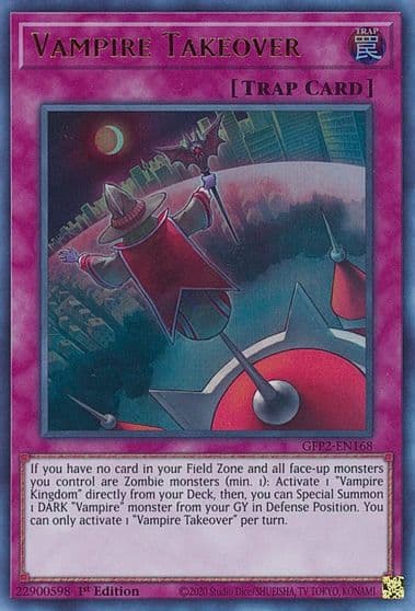 Vampire Takeover Ghosts From the Past: The 2nd Haunting Yu-Gi-Oh! card
