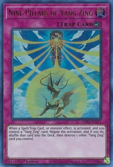 Nine Pillars of Yang Zing Ghosts From the Past: The 2nd Haunting Yu-Gi-Oh! card