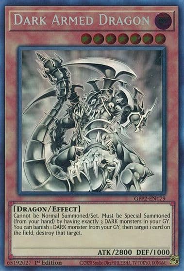 Dark Armed Dragon Ghost Rare Ghosts From the Past: The 2nd Haunting Yu-Gi-Oh! card