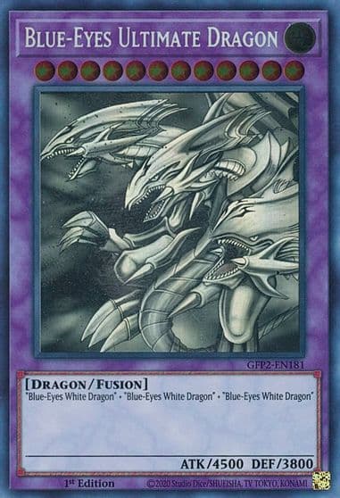 Blue Eyes Ultimate Dragon Ghost Rare Ghosts From the Past: The 2nd Haunting Yu-Gi-Oh! card