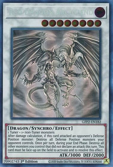 Red Dragon Archfiend Ghost Rare Ghosts From the Past: The 2nd Haunting Yu-Gi-Oh! card
