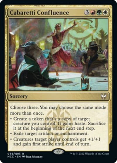 Cabaretti Confluence Commander: Streets of New Capenna Magic card