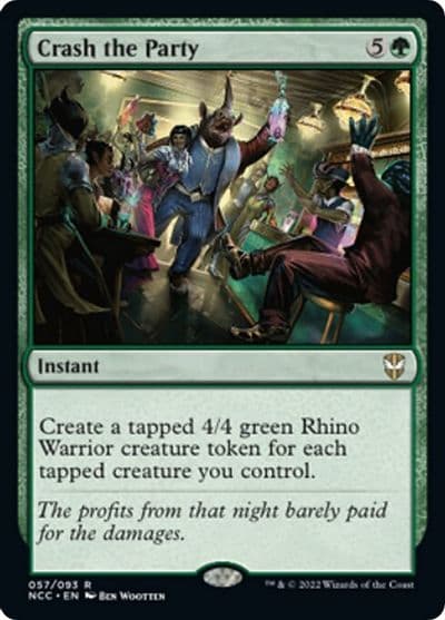 Crash the Party Commander: Streets of New Capenna Magic card