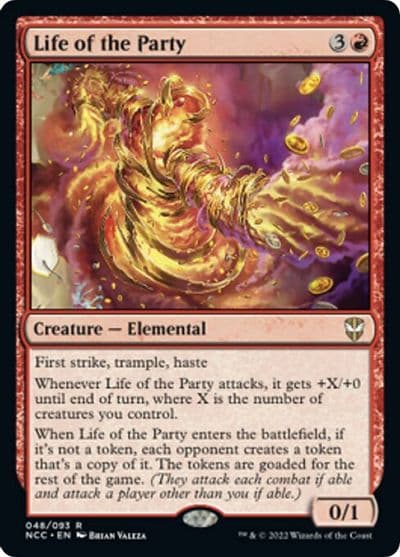 Life of the Party Commander: Streets of New Capenna Magic card