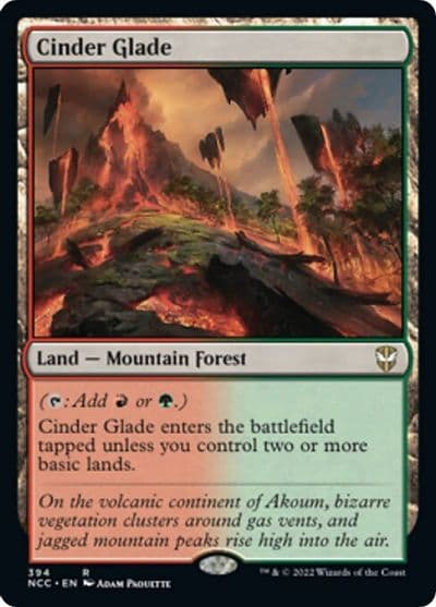 Cinder Glade Commander: Streets of New Capenna Magic card