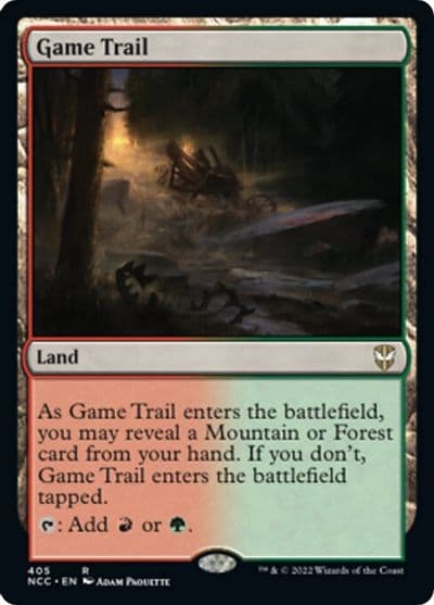 Game Trail Commander: Streets of New Capenna Magic card