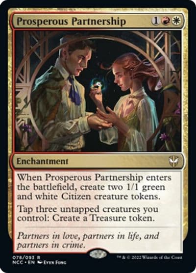 Prosperous Partnership Commander: Streets of New Capenna Magic card