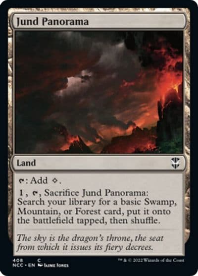 Jund Panorama Commander: Streets of New Capenna Magic card