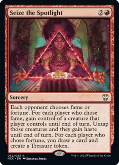 Seize the Spotlight Commander: Streets of New Capenna Magic card