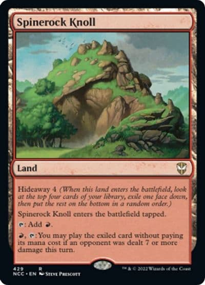 Spinerock Knoll Commander: Streets of New Capenna Magic card