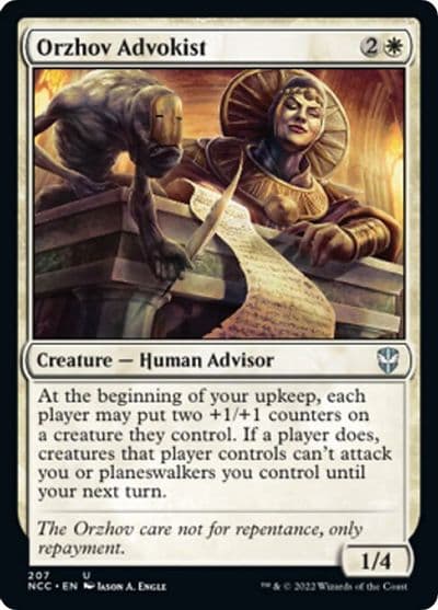 Orzhov Advokist Commander: Streets of New Capenna Magic card