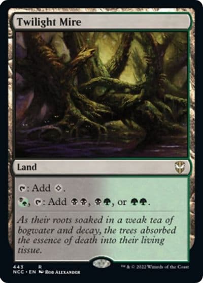 Twilight Mire Commander: Streets of New Capenna Magic card