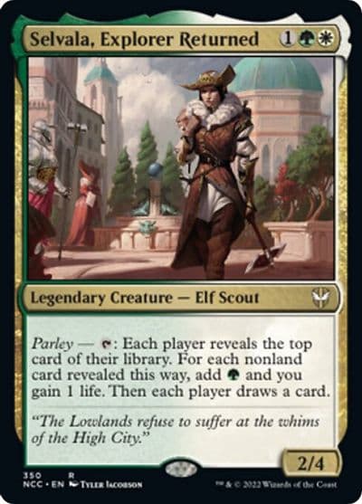 Selvala Explorer Returned Commander: Streets of New Capenna Magic card