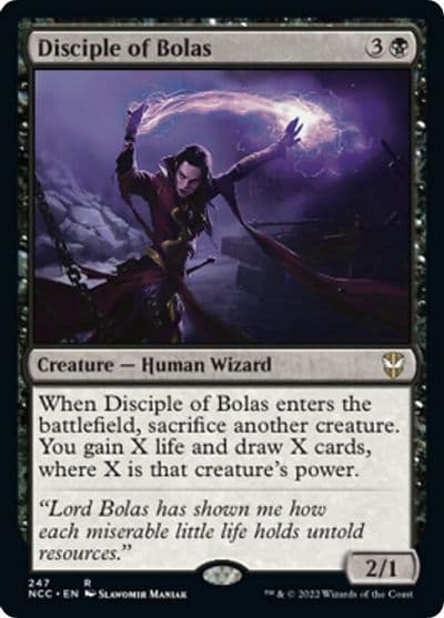 Disciple of Bolas Commander: Streets of New Capenna Magic card