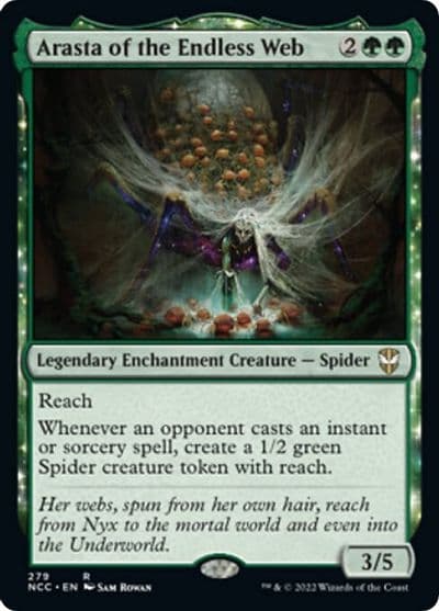 Arasta of the Endless Web Commander: Streets of New Capenna Magic card