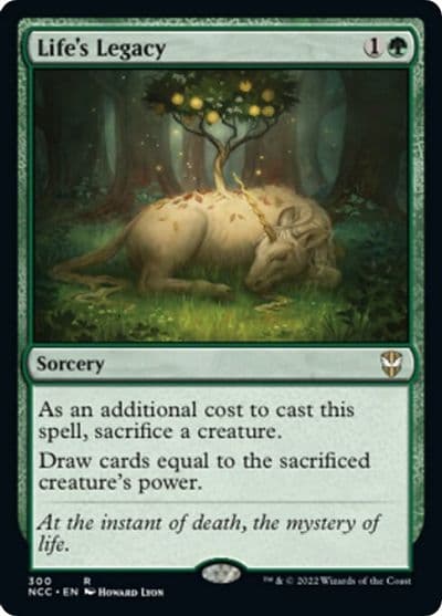 Lifes Legacy Commander: Streets of New Capenna Magic card