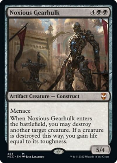 Noxious Gearhulk Commander: Streets of New Capenna Magic card