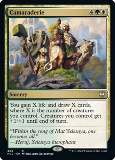Camaraderie Commander: Streets of New Capenna Magic card