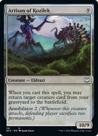 Artisan of Kozilek Commander: Streets of New Capenna Magic card