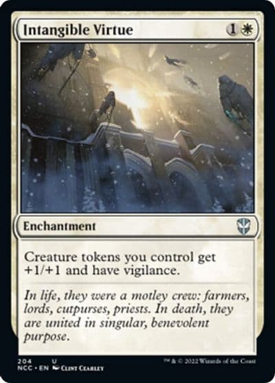 Intangible Virtue Commander: Streets of New Capenna Magic card