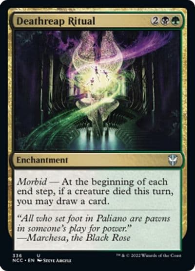 Deathreap Ritual Commander: Streets of New Capenna Magic card