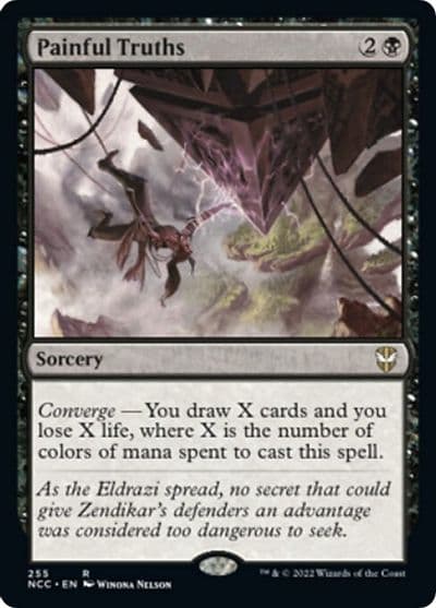 Painful Truths Commander: Streets of New Capenna Magic card