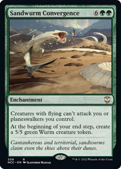 Sandwurm Convergence Commander: Streets of New Capenna Magic card