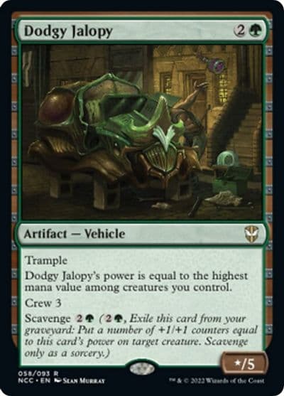Dodgy Jalopy Commander: Streets of New Capenna Magic card