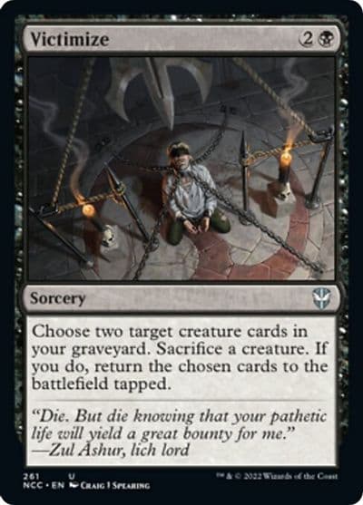 Victimize Commander: Streets of New Capenna Magic card