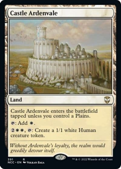 Castle Ardenvale Commander: Streets of New Capenna Magic card