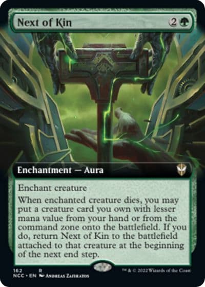 Next of Kin Extended Art Commander: Streets of New Capenna Magic card