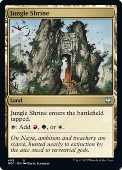 Jungle Shrine Commander: Streets of New Capenna Magic card
