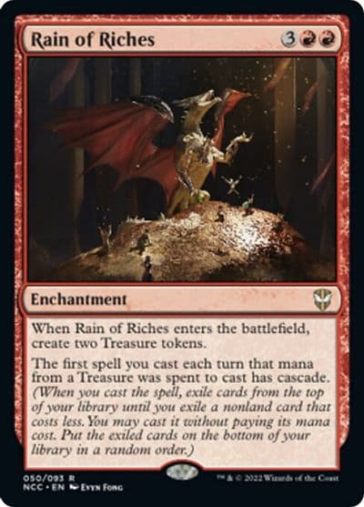 Rain of Riches Commander: Streets of New Capenna Magic card