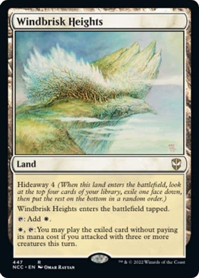 Windbrisk Heights Commander: Streets of New Capenna Magic card