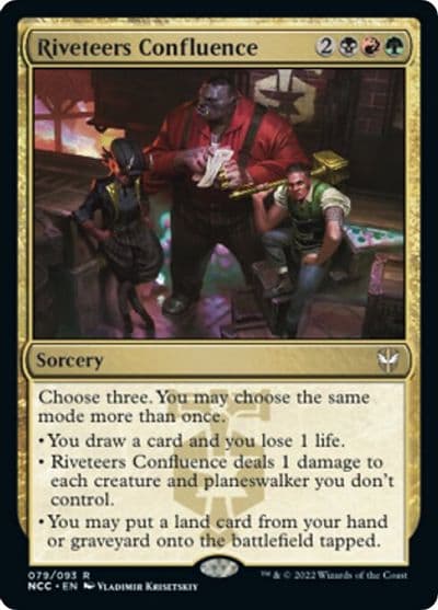 Riveteers Confluence Commander: Streets of New Capenna Magic card