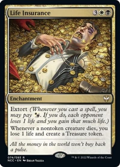 Life Insurance Commander: Streets of New Capenna Magic card