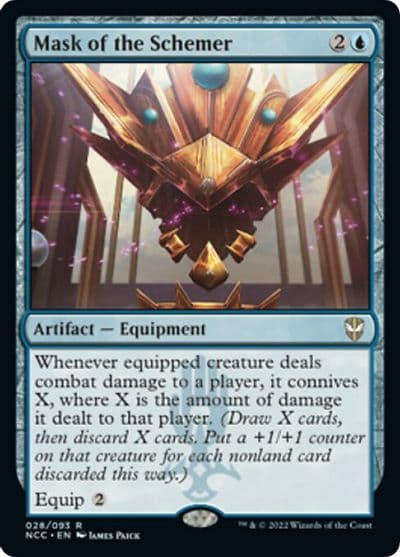 Mask of the Schemer Commander: Streets of New Capenna Magic card