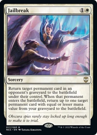 Jailbreak Commander: Streets of New Capenna Magic card