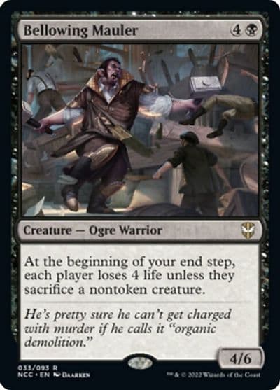 Bellowing Mauler Commander: Streets of New Capenna Magic card