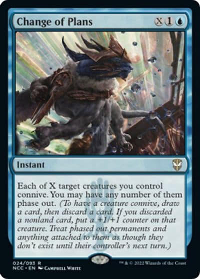 Change of Plans Commander: Streets of New Capenna Magic card